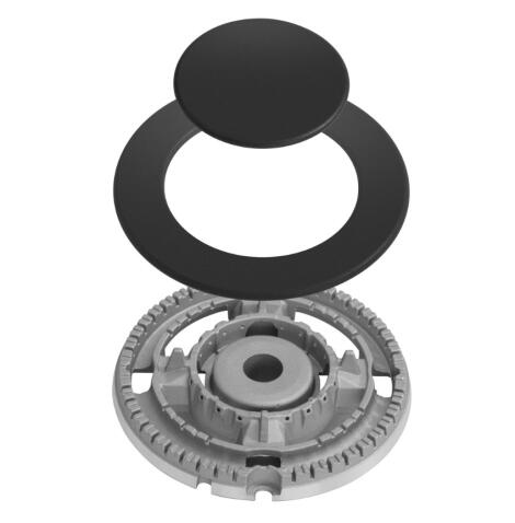 Варочная панель газовая MEFERI MGH604WH GLASS POWER