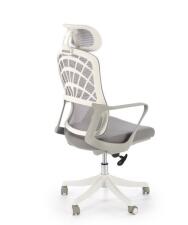 Кресло компьютерное HALMAR VESUVIO 2 серый/белый