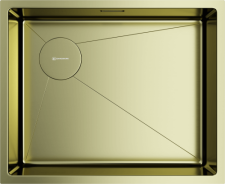 Кухонная мойка из нержавейки Omoikiri Taki 54-U/IF-L-LG Side SF светлое золото