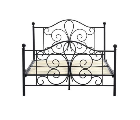 Кровать HALMAR PANAMA черный, 140/200