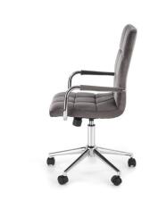 Кресло компьютерное HALMAR GONZO 4 серый/хром