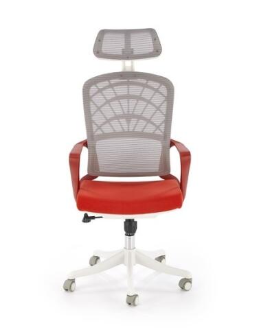 Кресло компьютерное HALMAR VESUVIO 2 корица/серый/белый