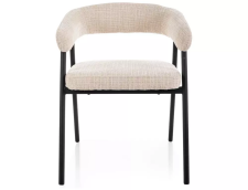 Стул SIGNAL KATANA t.257 бежевый/черный