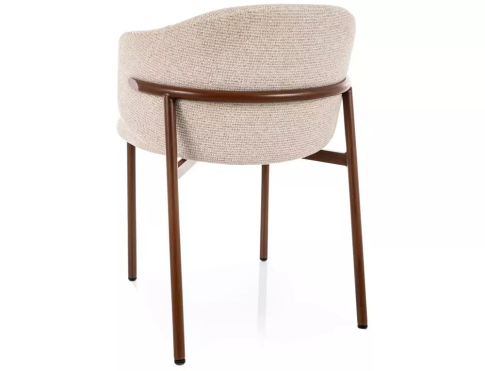 Стул SIGNAL OSAKA D t.255 светло-бежевый/орех