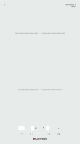 Варочная панель индукционная MEFERI MIH302WH COMFORT