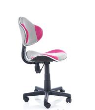 Кресло компьютерное SIGNAL Q-G2 розовый/серый