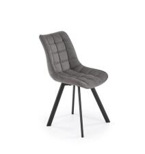 Стул HALMAR K549 серый/черный