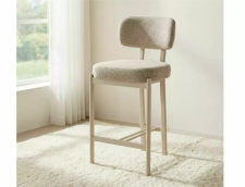 Стул барный SIGNAL MISAKI H-2 t.255 светло-бежевый/кашемир
