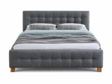 Кровать SIGNAL BARCELONA tap. 23 серый/дуб, 160/200