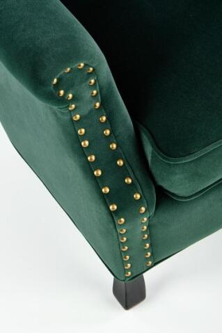 Кресло HALMAR TITAN темно-зеленый/черный