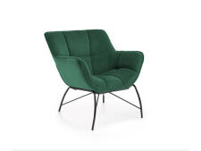 Кресло HALMAR BELTON темно-зеленый/черный