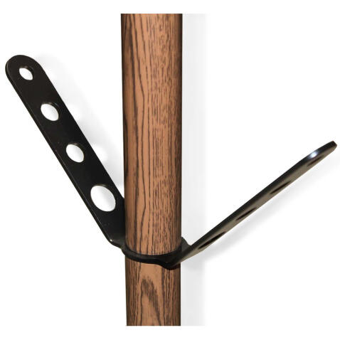 Вешалка Sheffilton SHT-CR22 артикул В-04 орех/черный