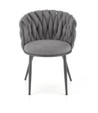 Стул HALMAR K516 серый/черный