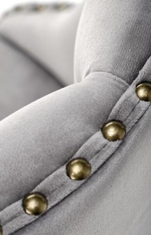 Стул барный HALMAR H117 серый