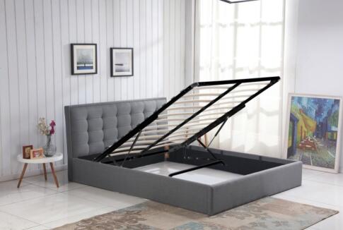 Кровать HALMAR PADVA серый, 160/200