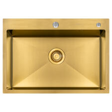 Мойка ARFEKA ECO AR 700*500 GOLD PVD NANO Мойка ARFEKA ECO AR 700*500 GOLD PVD NANO