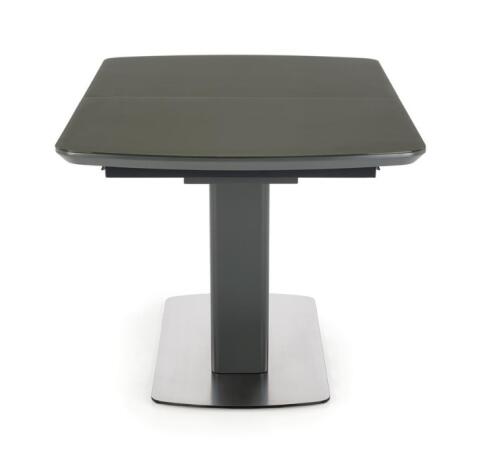 Стол обеденный HALMAR BILOTTI темно-серый/орех 160-200/90