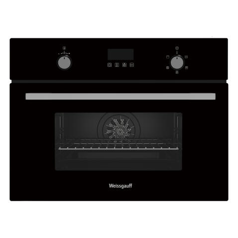 Духовой шкаф компактный WEISSGAUFF с СВЧ OE 449 PDBK