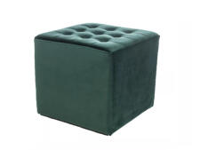 Пуф SIGNAL LORI Velvet Bluvel 78 зеленый