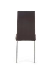 Стул HALMAR K70 темно-коричневый/хром Стул HALMAR K70 темно-коричневый/хром