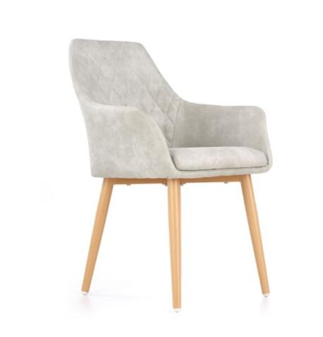 Стул HALMAR K287 серый/натуральный