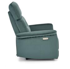 Кресло HALMAR SEMIR раскладное, темно-зеленый