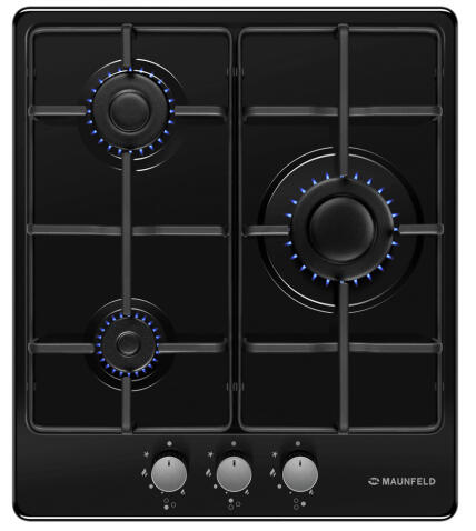 Поверхность газовая MAUNFELD EGHE.43.3STS-EB