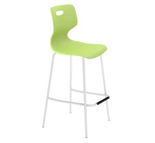 Стул барный Sheffilton SHT-ST58/S29P a5-7 мятный/белый