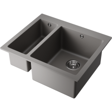Кухонная мойка Omoikiri Bosen 59-2A-GR Artceramic/Leningrad grey