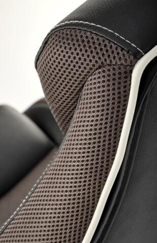 Кресло компьютерное HALMAR HAMLET черный/серый