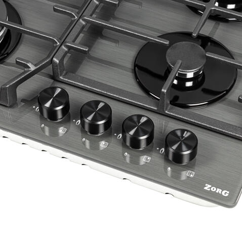 Поверхность газовая ZORG TECHNOLOGY HAG63 FDW gray
