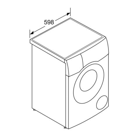 Стирально-сушильная машина BOSCH WNC244070