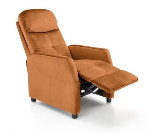 Кресло HALMAR FELIPE 2 раскладное, корица