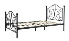 Кровать HALMAR PANAMA черный, 120/200