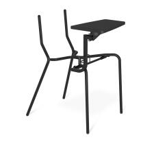 Каркас стула Sheffilton SHT-S85M-RD черный муар