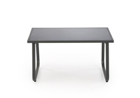 Комплект HALMAR CONOR (софа + 2 кресла + стол журнальный) темно-серый/светло-серый