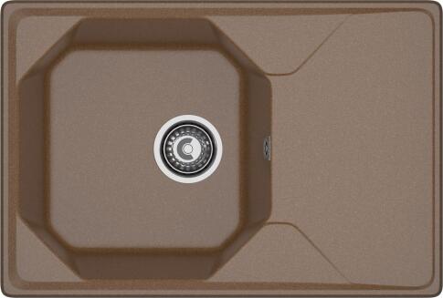 Кухонная мойка GRANFEST UNIQUE U-740L терракот