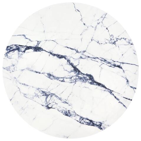 Стол журнальный HALMAR HARISSA G золотой/белый мрамор