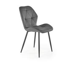 Стул HALMAR K453 серый/черный