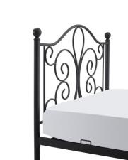 Кровать HALMAR PANAMA черный, 120/200