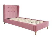 Кровать HALMAR ESTELLA розовый, 90/200