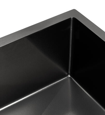 Мойка ARFEKA ECO AR 550*450 BLACK PVD NANO DECOR VOLCANIC ROCK