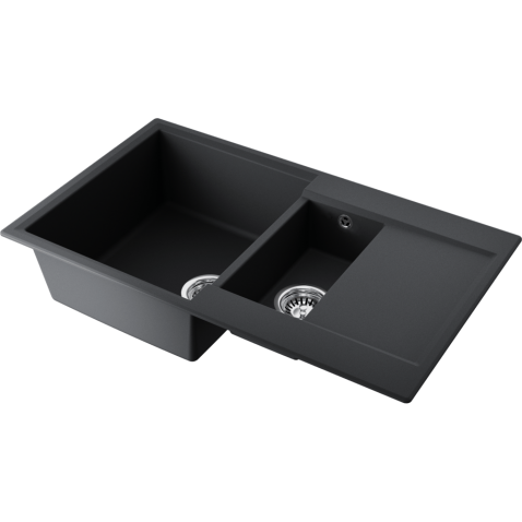 Кухонная мойка Omoikiri Daisen 86-2-BL Artgranit/черный