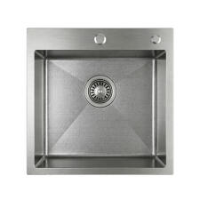 Кухонная мойка из нержавейки BLANTEK LS-5050SN Snake texture