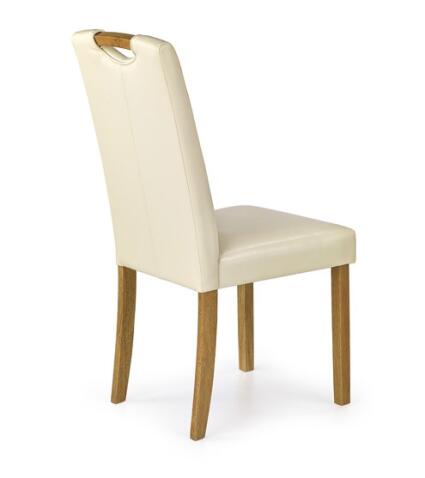 Стул HALMAR CARO бук/крем