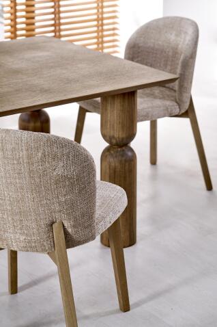 Стол обеденный HALMAR MELTON орех светлый/орех светлый 200-300/101