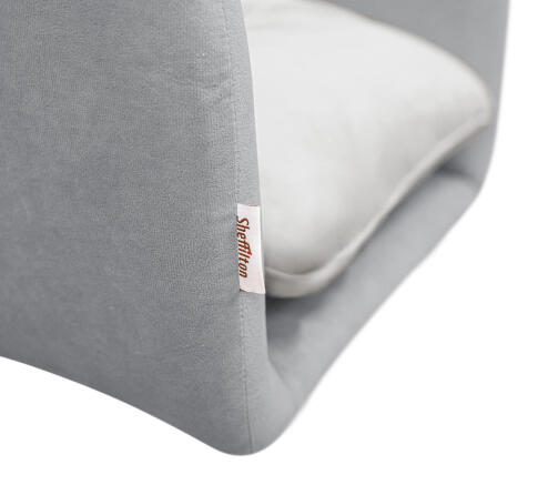 Сидение Sheffilton SHT-ST43-2 стальной серый/серое облако