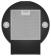 Вытяжка кухонная MEFERI TUBE40BK COMFORT PLUS