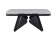Стол обеденный SIGNAL ARMANDO белый/черный 160-240/90