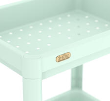 Стеллаж Sheffilton SHT-SS25-3 пастельно-зеленый